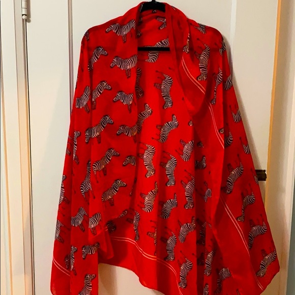 Zebra scarf 🧣🦓 - Picture 1 of 5